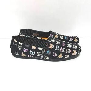 Skechers Multicolor Cat Pattern Flats